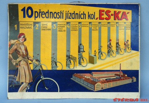 Original Czech poster ES-KA 10 TOP