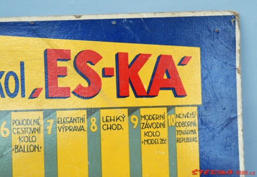 Originální plakát ES-KA 10 předností
