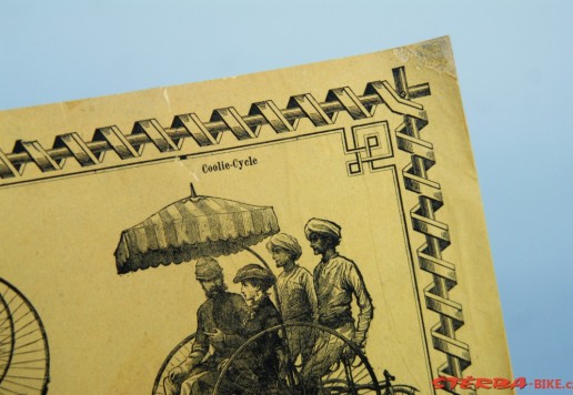 Originální plakát Velociped Ausstellung