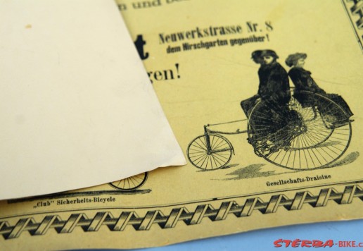 Originální plakát Velociped Ausstellung