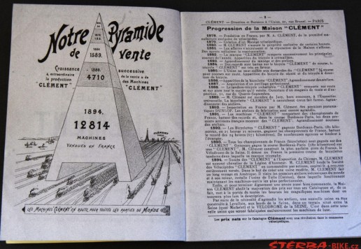 "Clement" catalogue - 1895