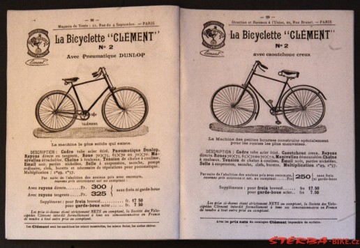 "Clement" catalogue - 1895