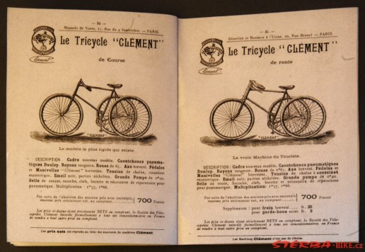 "Clement" catalogue - 1895