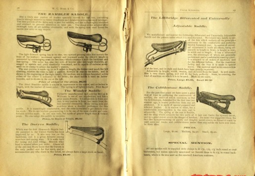 "W.C.Boak" catalogue - 1891