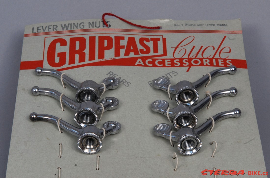 thumbnail image 2 of Marcel Luxe Vintage Chrome Bicycle Wing Nuts – 3/8-26 TPI, Set Of 4, Made In France 2 of 2