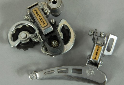 Peugeot rear and front derailleurs