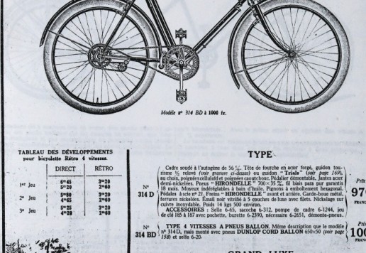 Hirondelle GRAND, retro directe - France c.1920