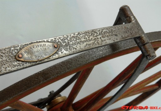 Levacher velocipede Francie 1869