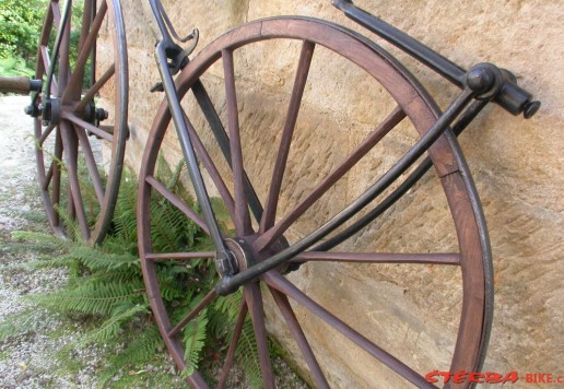 German velocipede- blacksmith production 1869