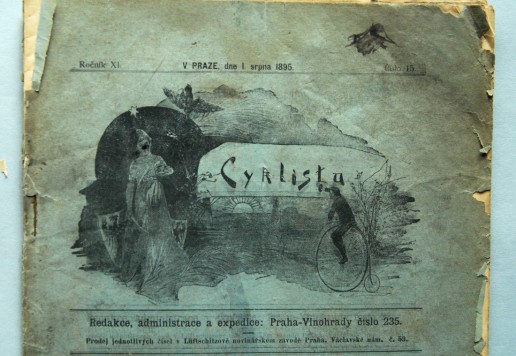 Časopis Cyklista - 1895