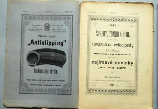 Cyklista - 1897 magazine