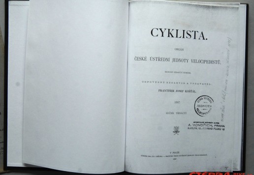 Cyklista - 1897 magazine