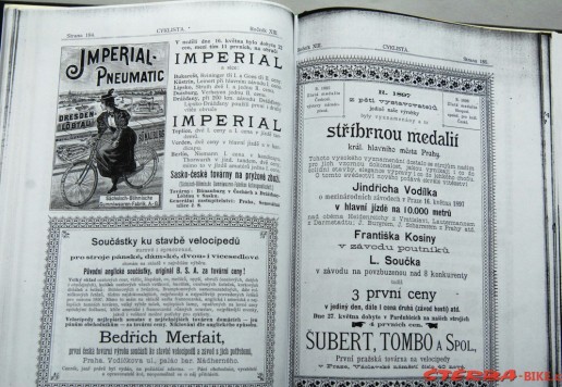 Cyklista - 1897 magazine