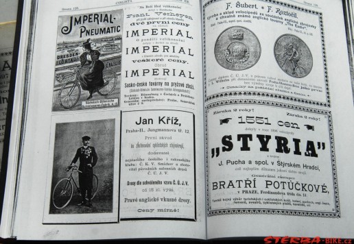 Časopis Cyklista - 1897
