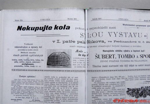 Časopis Cyklista - 1897/98