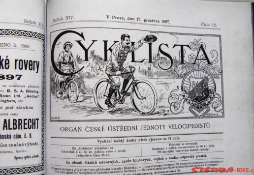Časopis Cyklista - 1897/98