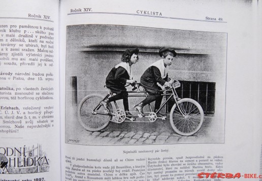 Časopis Cyklista - 1897/98