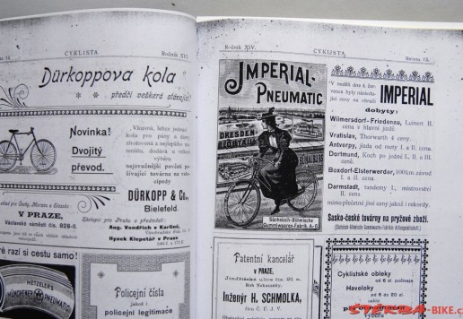 Časopis Cyklista - 1897/98