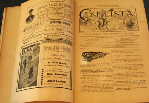 Cyklista - 1898/99 magazine