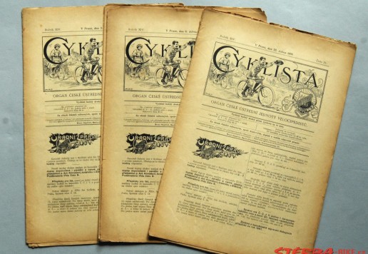 3 x Cyklista - 1898 magazine