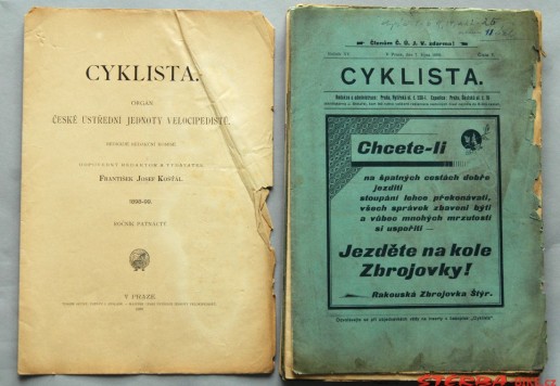 15 x Cyklista - 1898/99 magazine