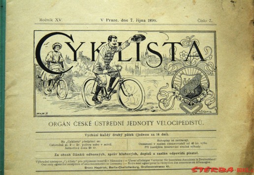 15 x Cyklista - 1898/99 magazine