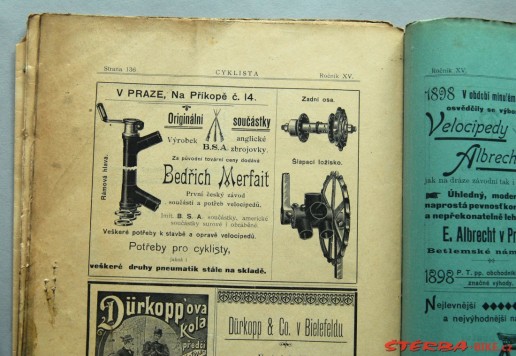 15 x Cyklista - 1898/99 magazine