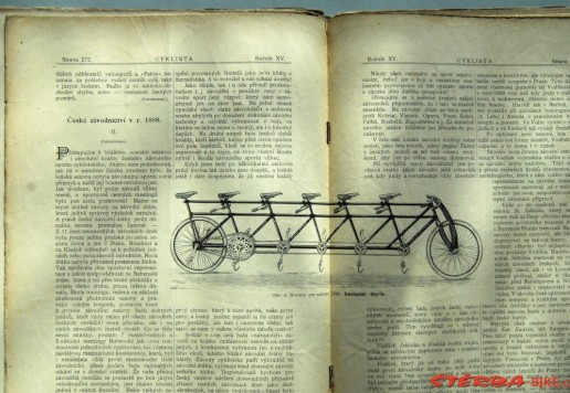 15 x Cyklista - 1898/99 magazine