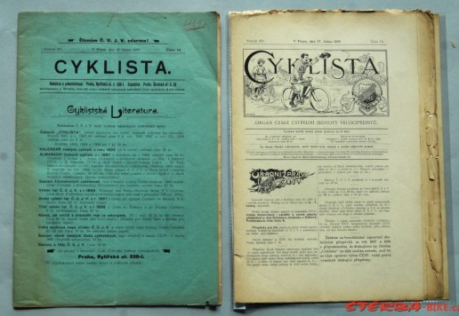 Cyklista - 1899 magazine