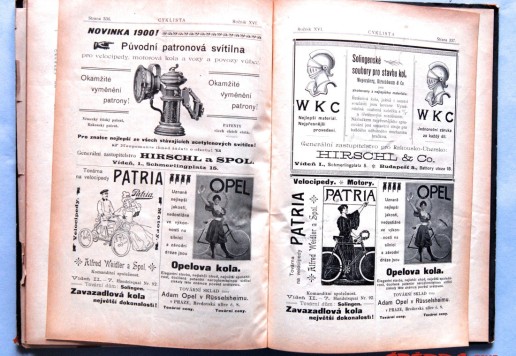 Cyklista - 1899/1900 magazine