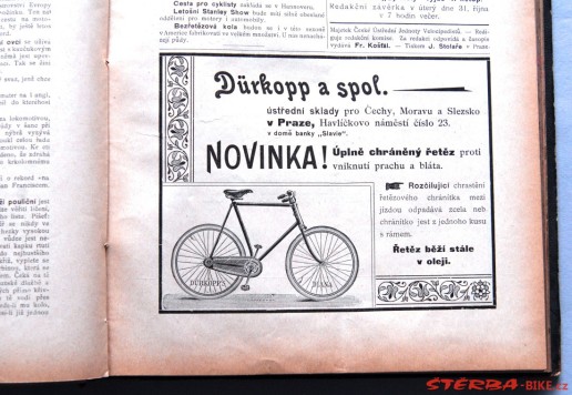 Cyklista - 1899/1900 magazine