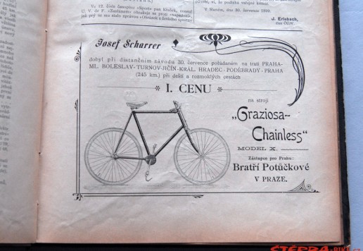 Cyklista - 1899/1900 magazine