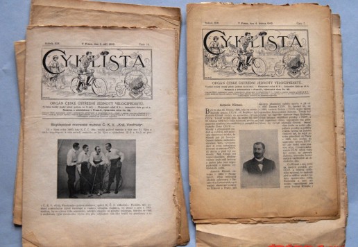 Časopis Cyklista - 1902 (7 x)