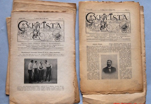 Cyklista - 1902 magazine (7x)