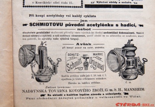 Cyklista - 1902 magazine (7x)