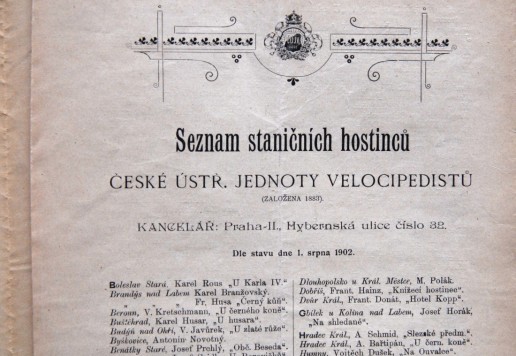 Cyklista - 1902 magazine (7x)