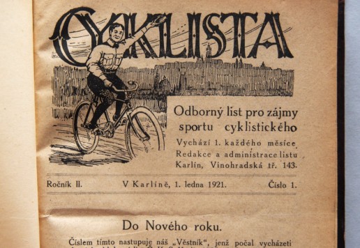 Cyklista - 1921 magazine
