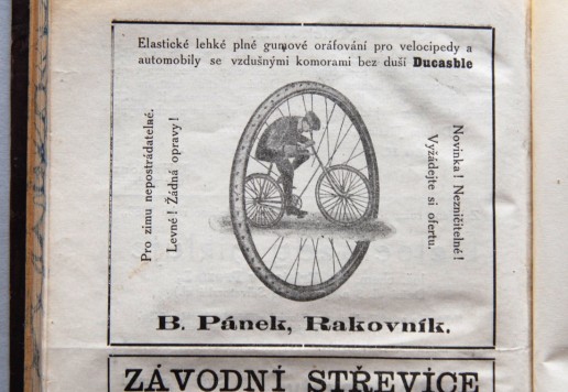 Cyklista - 1921 magazine