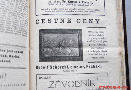Cyklista - 1921 magazine