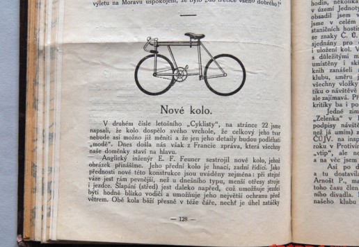 Cyklista - 1921 magazine