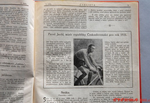Cyklista - 1922 magazine