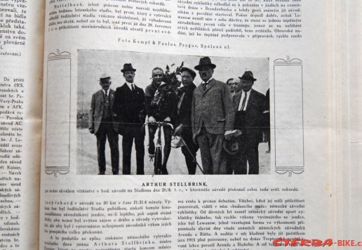 Cyklista - 1922 magazine