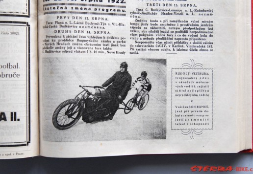 Cyklista - 1922 magazine