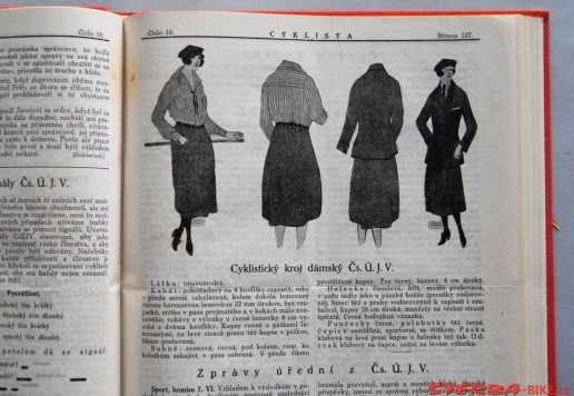 Cyklista - 1922 magazine
