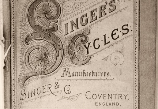 Vysoké kolo SINGER 1886 – Anglie 46“