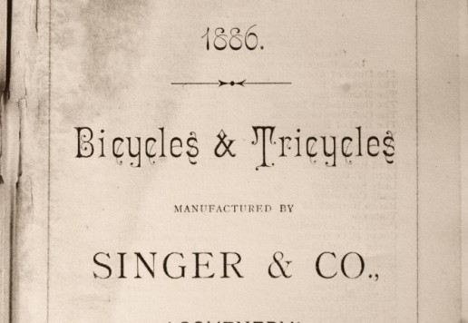 SINGER  High wheel - England 46“ – 1886