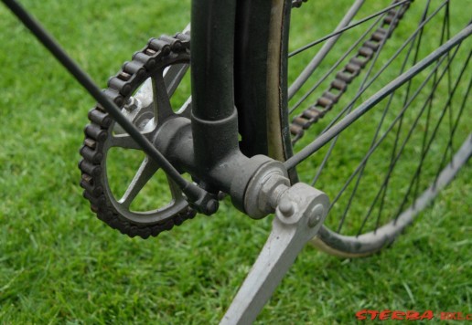 Men's X frame safety bicycle, c.1888