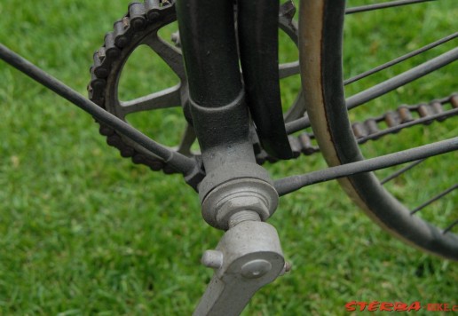 Men's X frame safety bicycle, c.1888