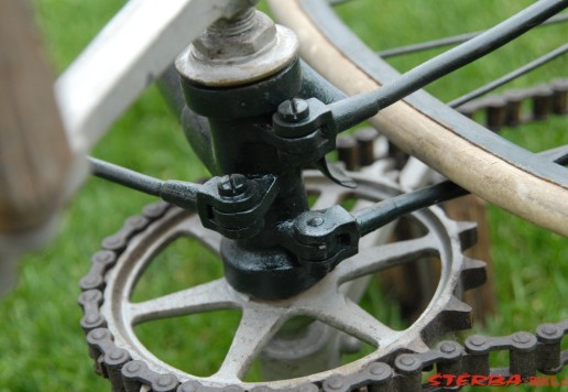 Men's X frame safety bicycle, c.1888