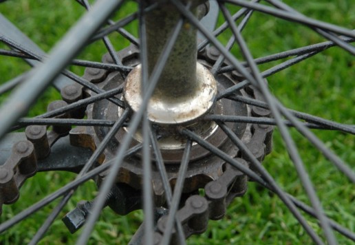 Men's X frame safety bicycle, c.1888